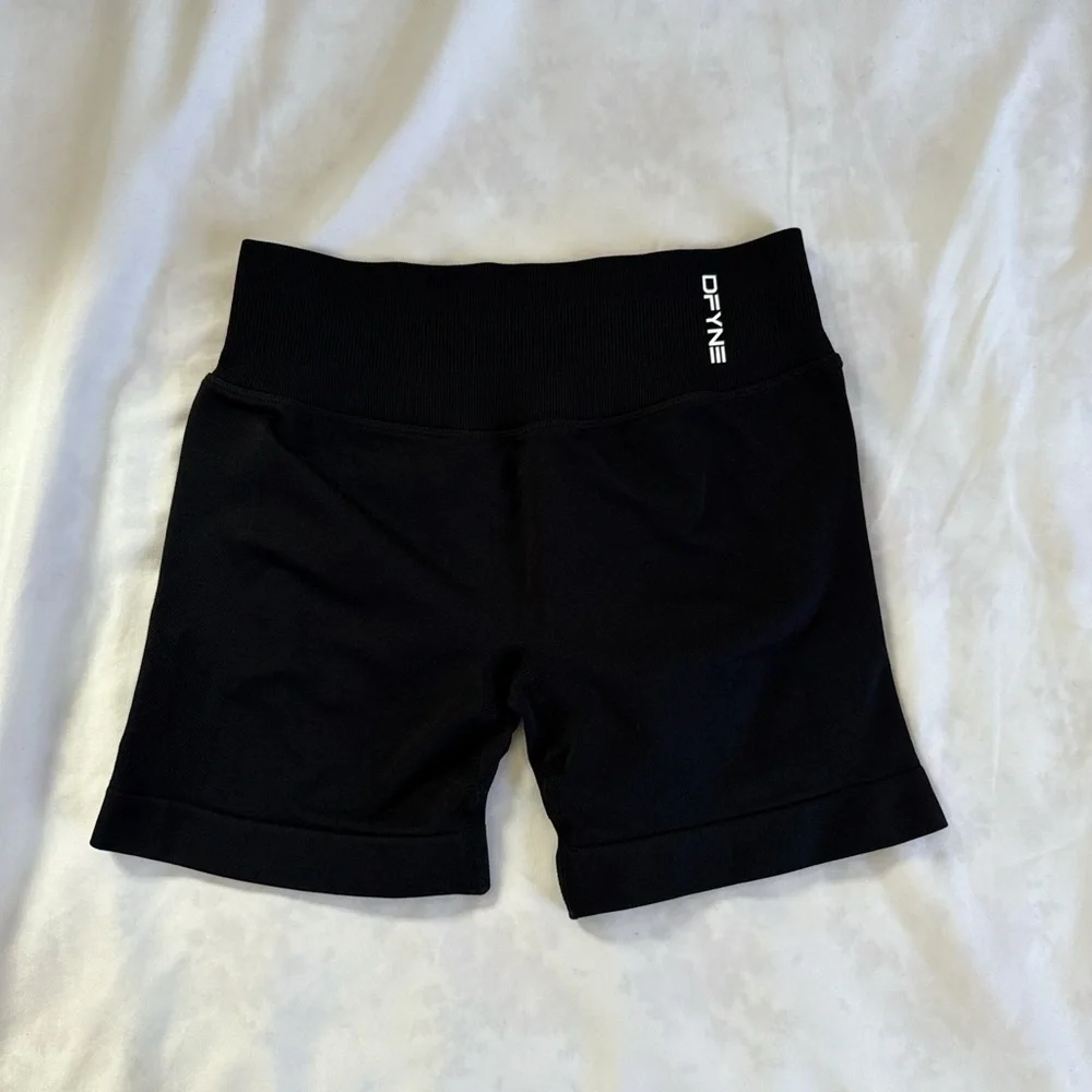 Women's Black Shorts - Picture 1 of 3